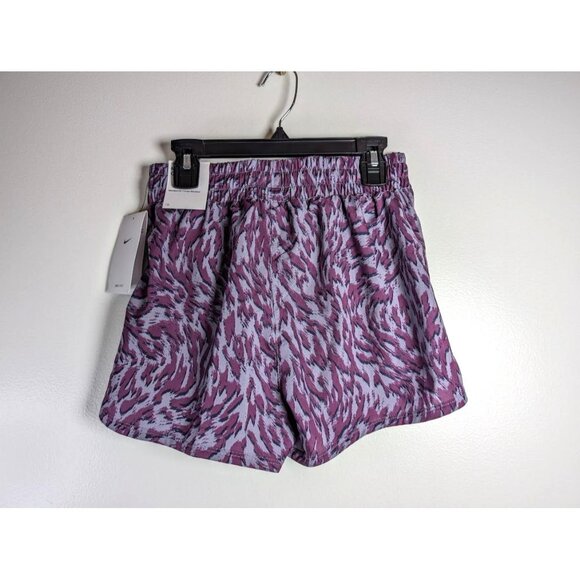 Nike One Shorts Girls Big Kids‎ Size Medium Hi Rise Dri-FIT Running Lined NEW - Picture 4 of 5